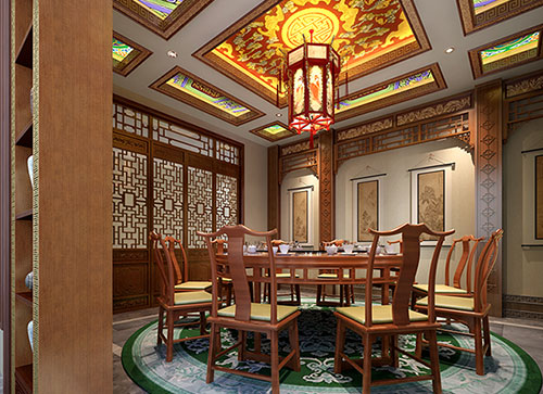 襄阳中式古典风格家居装修设计效果图